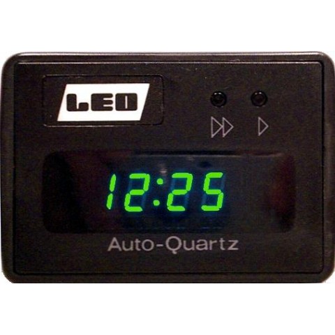 12 volt 12 hour Surface or Panel Mount Clock LQ1220